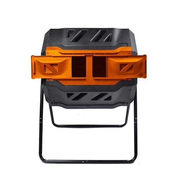 Genesis GEN-C42-OR 42 gal Dual Composting Tumbler
